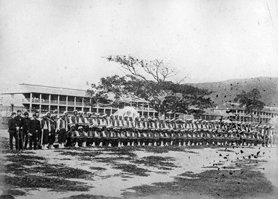 Soldaten van het West-Indië Regiment door British Photographer